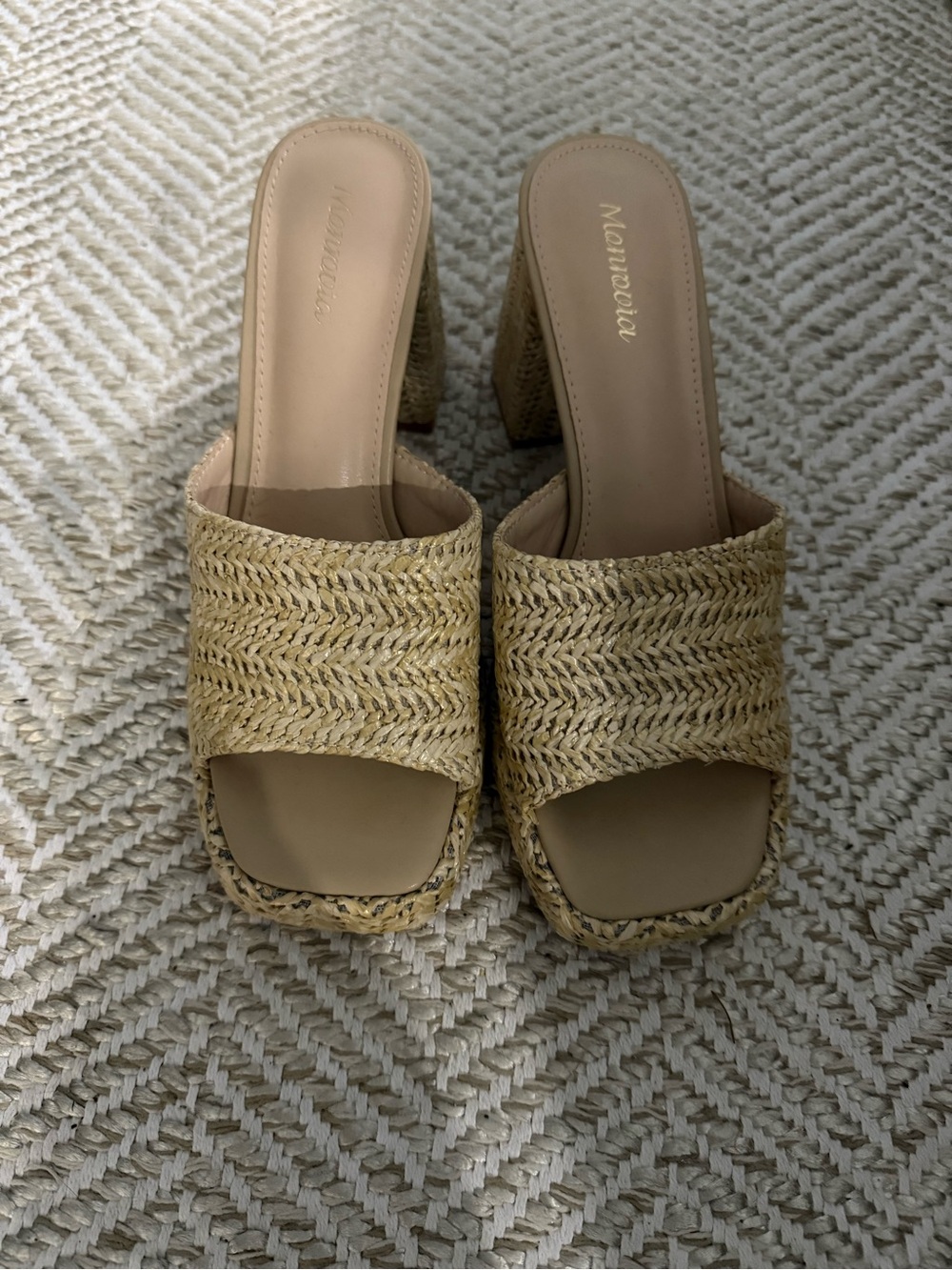 Platform Wedge Heels - Never Worn - 8 1/2